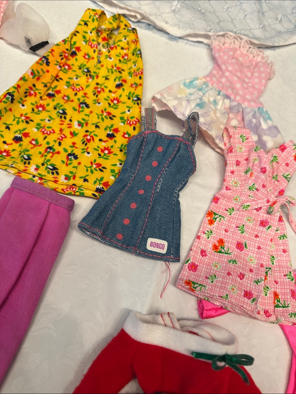 HUGE Vintage Barbie Clothes Clothing Lot genuine handmade seasonal holiday rare - Picture 12 of 16